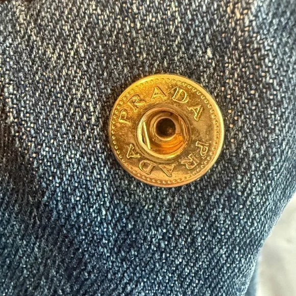 PRADA CANAPA INDIGO DENIM - Picture 11 of 13